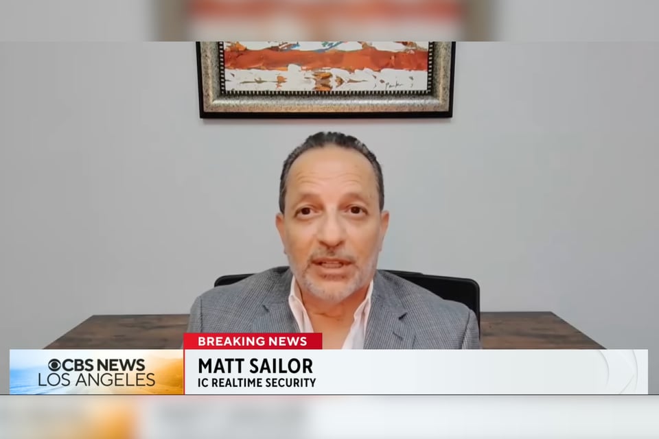 Media Coverage: IC Realtime Founder and CEO spoke with CBS LA to provide expert commentary on privacy and evidence recovery from doorbell camera footage