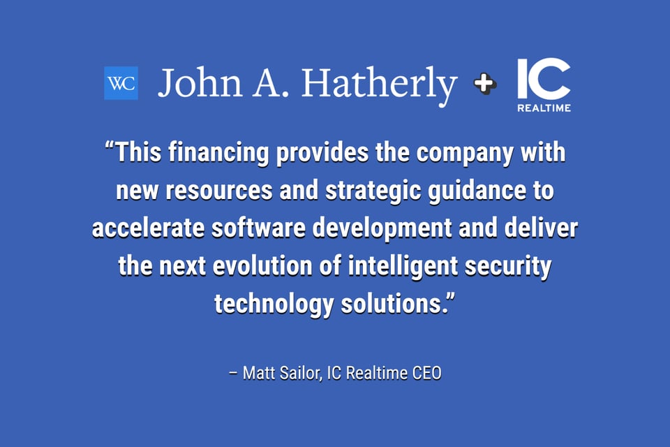 Press Release: IC Realtime secures $2 million Series A funding round